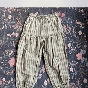 Free People Striped Pants